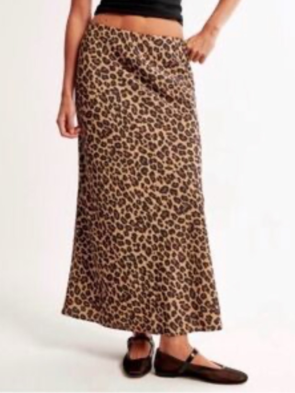 Abercrombie Cheetah Maxi Skirt